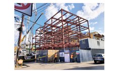 Who's building? No answers to many questions- building under construction on Independence Street, Roseau