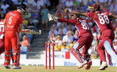 Wright stumped by Ramdin