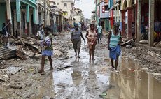 Image provided by the United Nations Stabilization Mission in Haiti shows impact of Hurricane Matthew, Haiti on Oct. 6, 2016