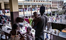 Image provided by the United Nations Children's Fund (UNICEF) shows people seeking refuge at a school after losing their houses in Hurricane Matthew, in Les Cayes, Haiti, on Oct. 9, 2016