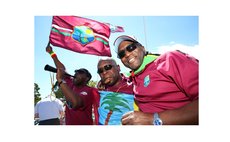 Long-suffering West Indies fans