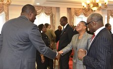 Pime Minister Skerrit meets the Chief Justice of the OECS
