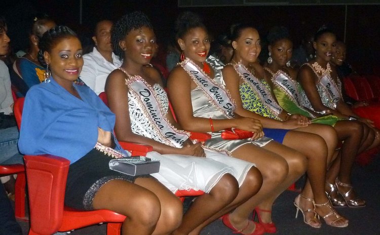 Miss Teen Dominica contestants 2015