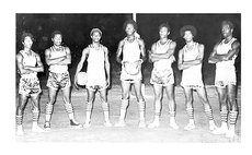 Arlington James (far left) on Raiders Team (1974) 