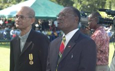 Left, Jolly, and Dyer in 2005 Sun photo