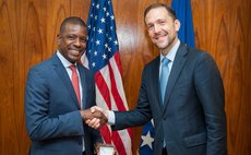 Vince Henderson and Ambassador Peter A. Selfridge, United States Department of State 
