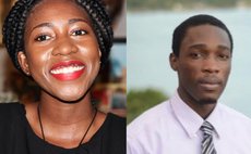 Quuen Awardees: Rianna Patterson and Eber Ravariere