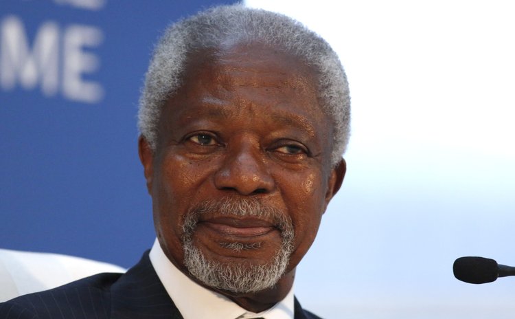 Former UN General Secretary Kofi Annan