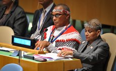 Representatives of indigenous people attend conference