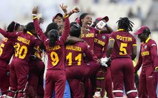 After defeating Australia, West Indies women team celebrate