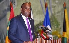 Prime Minister Skerrit and chairman of CARICOM addresses summit
