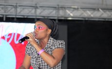 Abiyah performs at the 2021 Calypso semifinals