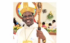 Leader of the Catholic Church in Dominica, Bishop G. Malzaire