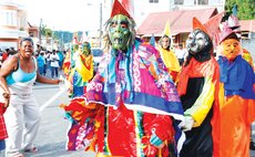 Ban Move at the opening of Carnival in Roseau