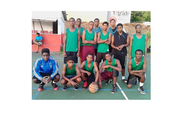 7Six7 S.C. team in DABA 2017 Under-17 Basketball Festival (See story for complete caption)
