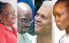 Members of MARPIN Board of Directors: left to right, Williams, Paul, Bellot and Jno Baptiste