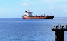 Boat docked at Roseau Port