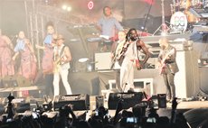 Buju Banton performs at the 2019 WCMF