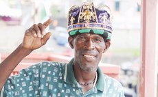Sour Sour with his 2019 Road March crown