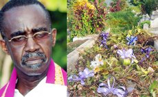 Fr Cuffy and grave in Catholic cemetary