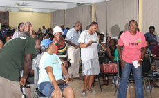 Participants at the DPSU meeting