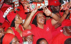 File photo; At a DLP rally in Mahaut in 2009