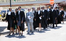 Members of the Dominica Bar at the Opening of the new Law Year