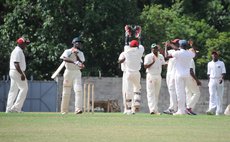 Tremors takes a wicket in the first Dublanc innings on Saturday