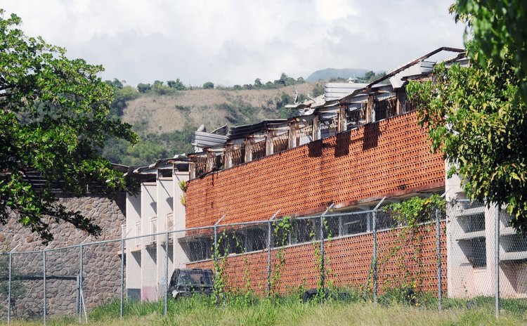 Damaged by Hurricane Maria in 2017, the Goodwill Secondary School