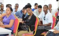 New teachers learn new skills at ministry of education training at the Newtown primary school on 29 August 2016