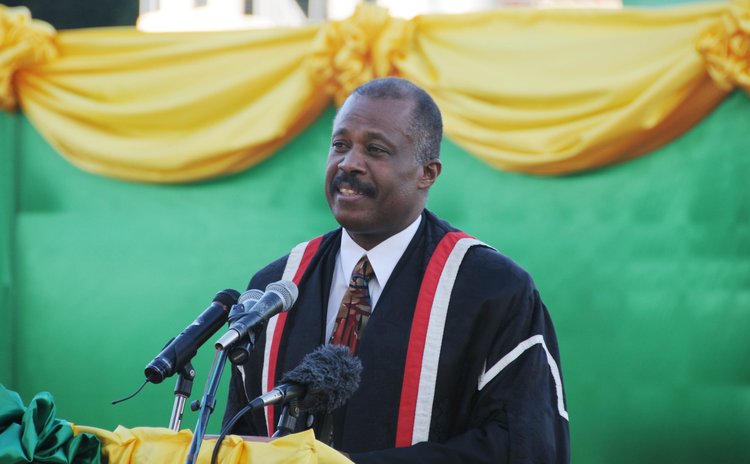 The UWI Vice-Chancellor Sir Hillary Beckles
