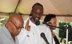 Maximin Powell takes oath as chairman of the Canefield Urban Council