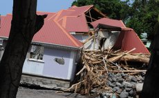 House at Checkhall damaged by raging river