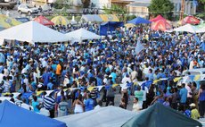 Crowd at the UWP youth rally in St. Joseph on Sunday 25 th May, 2014