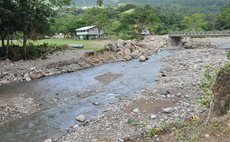 A river after TS Erika