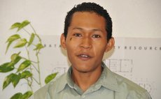 Everton Frederick at the Kalinago Week press conference