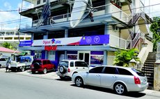 DIGICEL building on Bath Road, Roseau