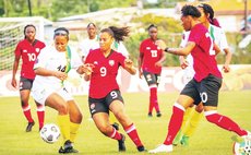 Dominica plays Trinidad in women's football in 2022