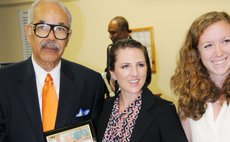 Dr Grell and staff of Ross University
