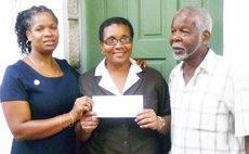 Education Trust Fund officials receive donation