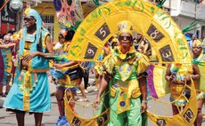 Some members of the Thunderbirds carnival band