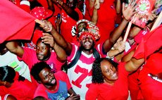 FILE PHOTO: DLP supporters at a 2009 rally