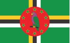 Commonwealth of Dominica national flag