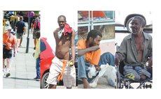 Four of dozens of vagrants in Roseau