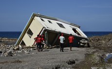 House almost buried at Colihaut
