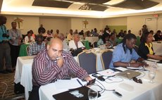 Attendees at the media law conference
