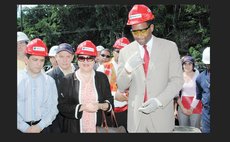 With Venezuelans looking on PM Skerrit opens the Petro Caribe gas plant 