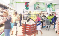Shoppers at the HHVW Whitchurch supermarket