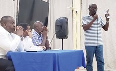Edison James speaks at UWP meeting