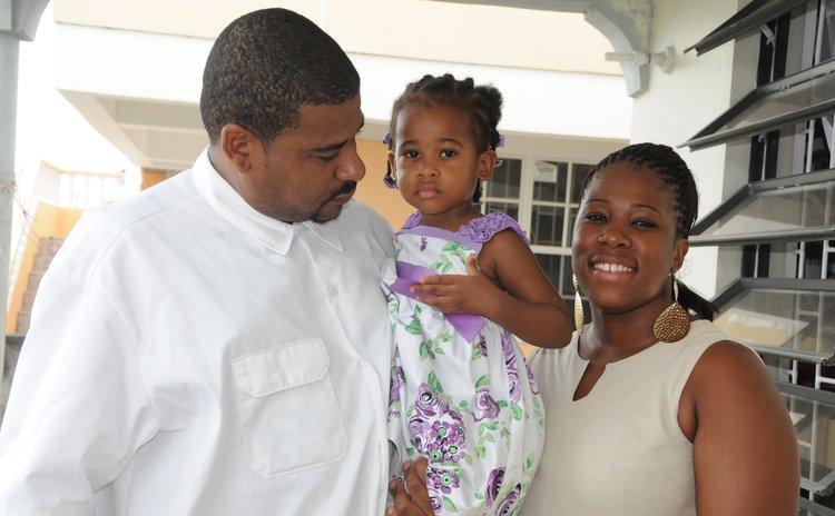 Jelani James, father who cares intensely , and his family